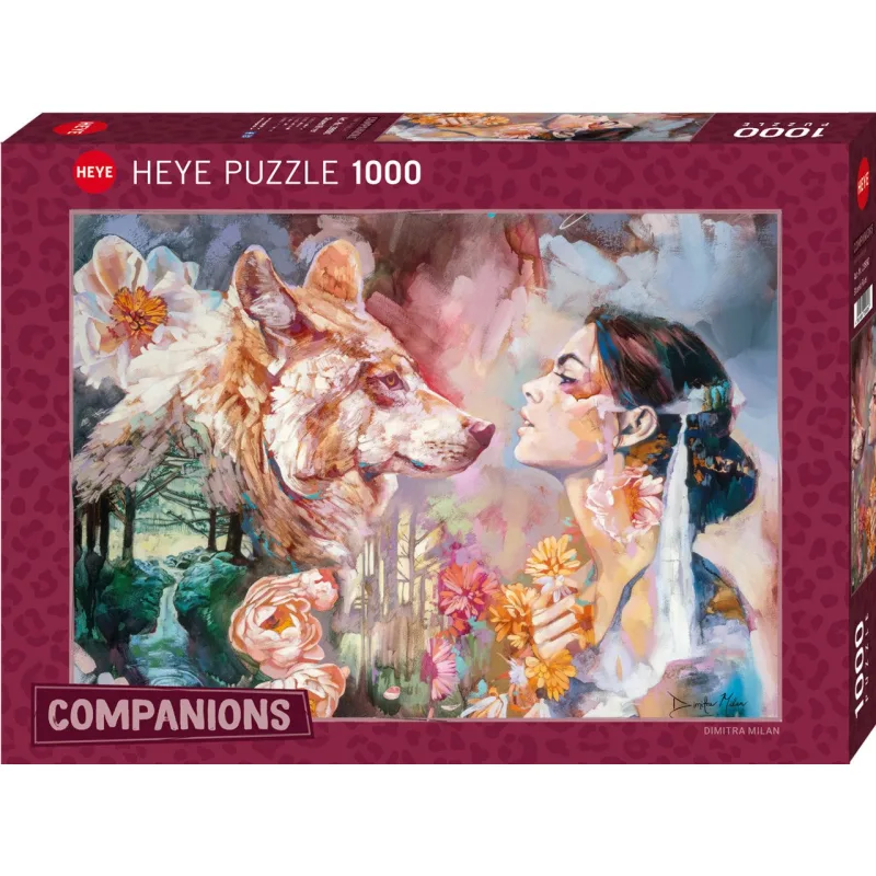 Puzzle Heye 1000 dielikov Companions: Spoločná rieka