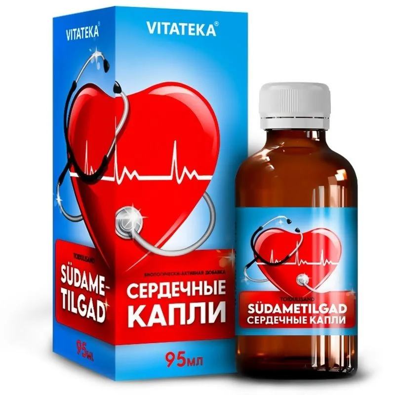 Vitateka Bylinné kvapky na srdce – 95 ml –