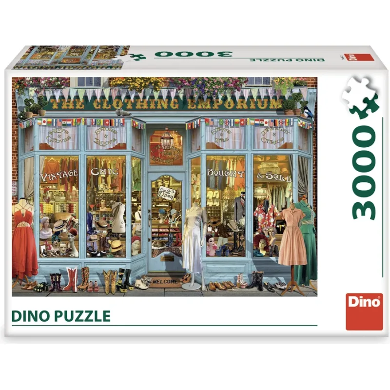 Dino Puzzle Butik 3000 dielikov