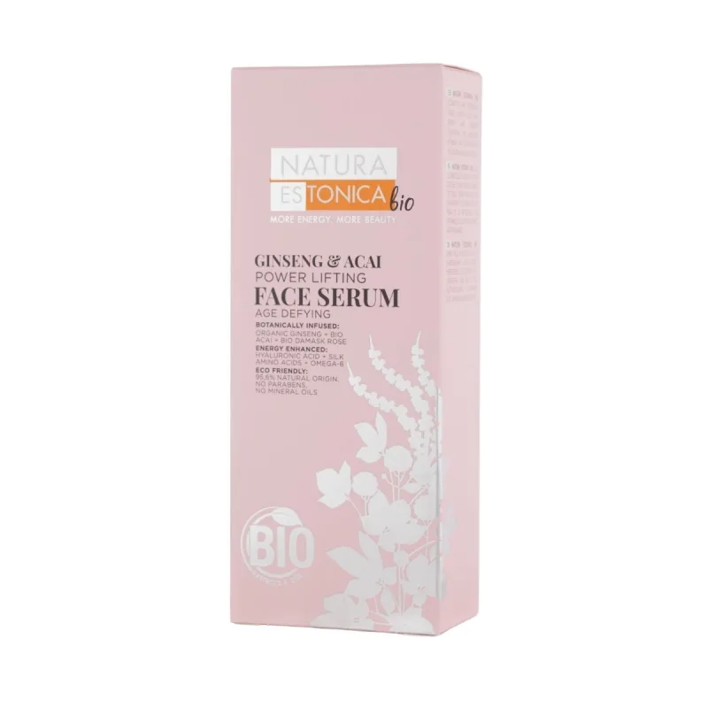 Natura Estonica Pleťové sérum so ženšenom a acai - 30 ml -