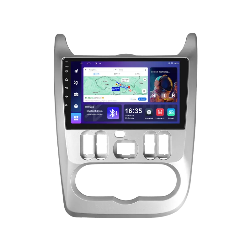Isudar 2DIN autorádio T68B-IEV79 Android, Dacia Logan I, Sandero I T68B-UN06M/A7096