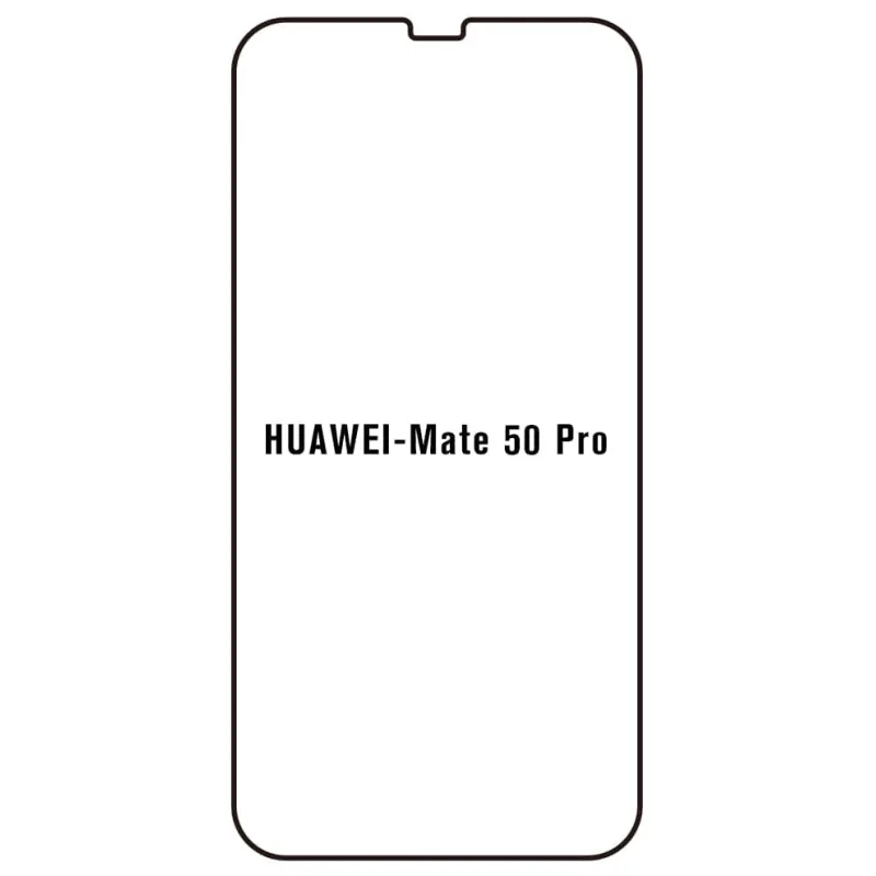 Sunshine Huawei Mate 50 Pro Predná Hydrogél ochranná fólia Strih: Kompatibilná s krytom, Typ fólie: Anti-Spy (Privacy)