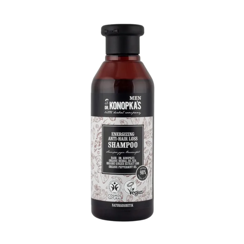 Dr. Konopka's Pánsky energizujúci šampón proti vypadávaniu vlasov - 280 ml -