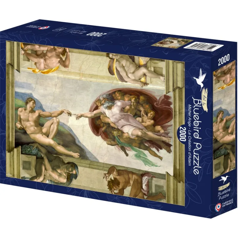 Puzzle Bluebird 2000 dielikov Stvorenie Adama