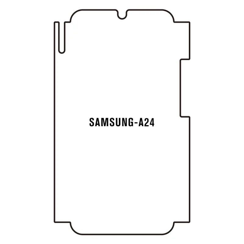 Sunshine Samsung Galaxy A24 4G Predná Hydrogél ochranná fólia Strih: Predná časť a rám, Typ fólie: Proti modrému svetlu