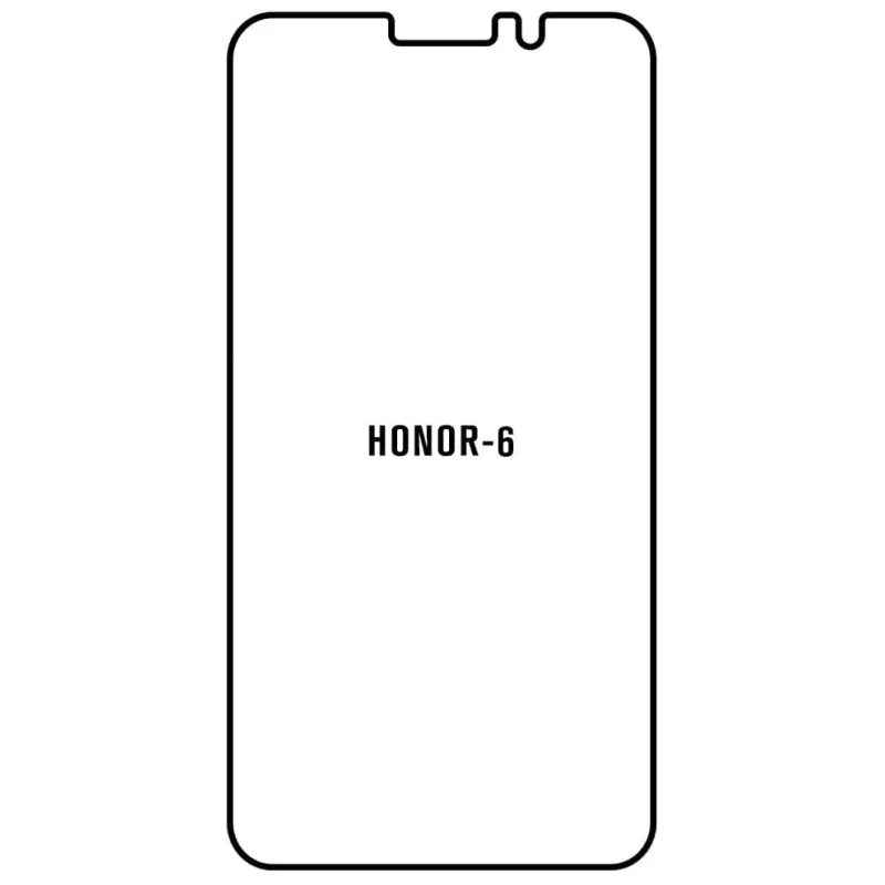 Sunshine Honor 6 Predná Hydrogél ochranná fólia Strih: Kompatibilná s krytom, Typ fólie: Anti-Spy (Privacy)