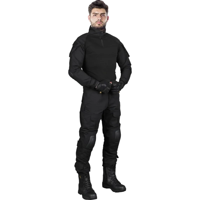 Tactical Guard PROTECT ochranný odev Black S-3XL