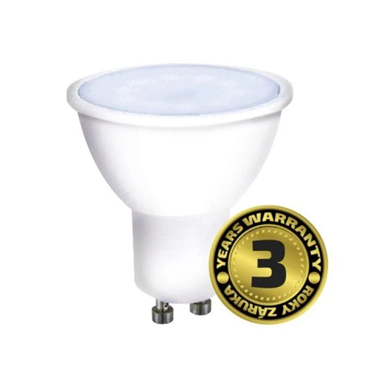 Solight LED žiarovka, bodová , 7W, GU10, 6000K, 560lm, biela WZ325A-1
