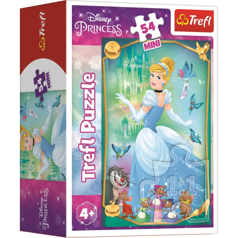 Trefl Puzzle Disney princezné: Popoluška 54 dielikov