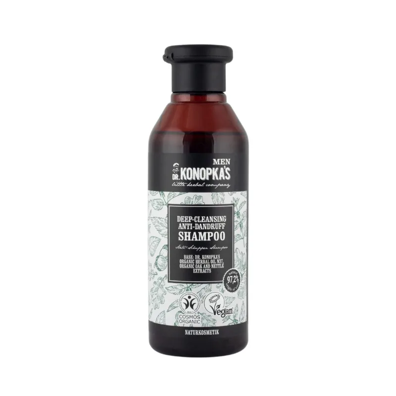 Dr. Konopka's Pánsky hĺbkovo čistiaci šampón proti lupinám - 280 ml -