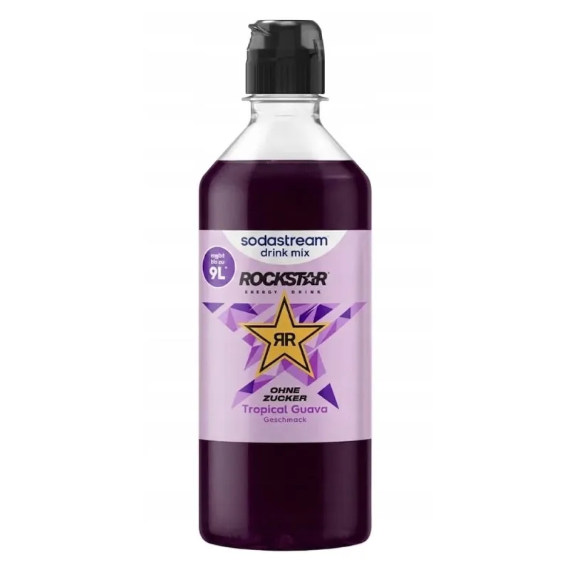 Rockstar Tropical Guava Ohne Zucker SodaStream 440ml
