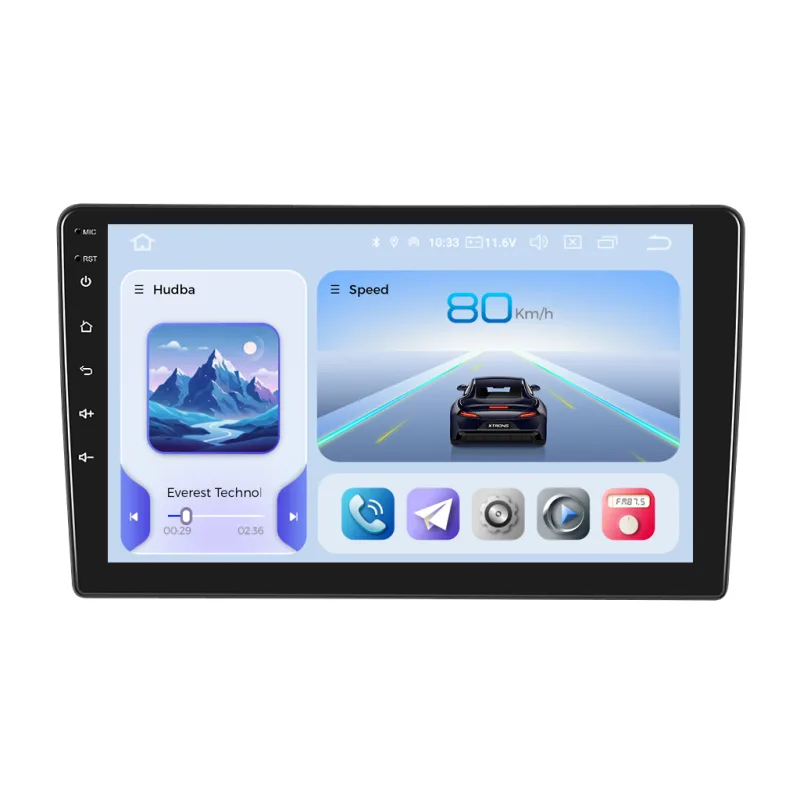 Xtrons 2DIN autorádio IQP-XEV38 Android, Ford Fiesta / Focus II / Fusion / Galaxy / Kuga / C-Max / S-Max / Transit / Connect IQP-UN08M/22-046