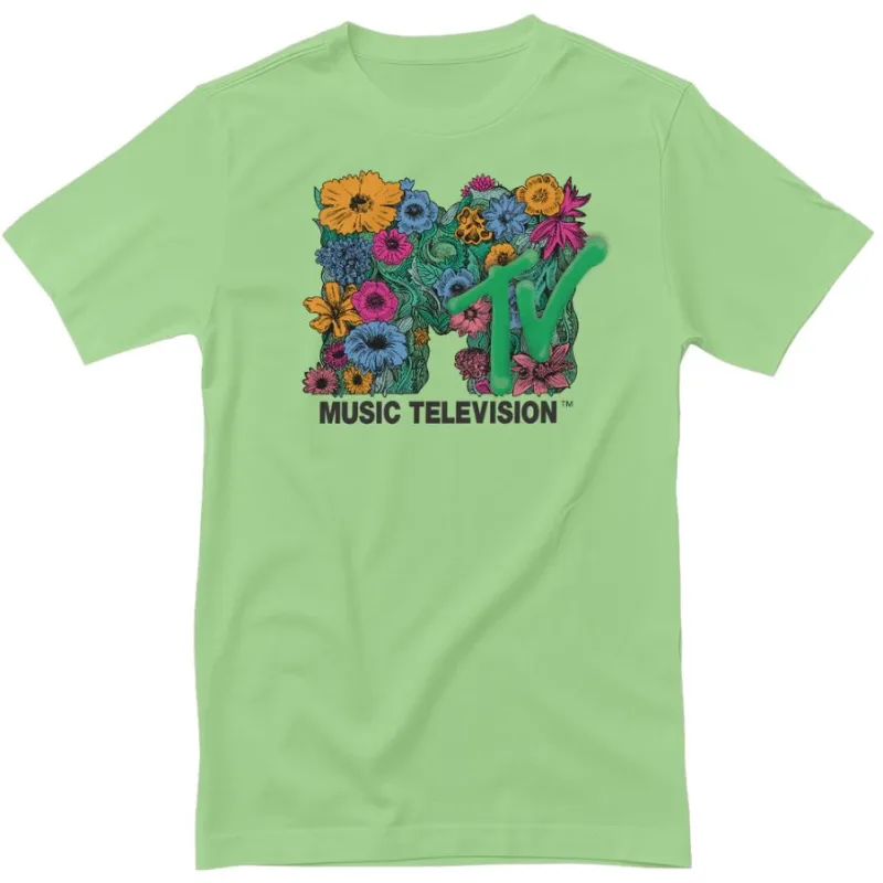 MTV Flower Bouquet Logo (tričko)