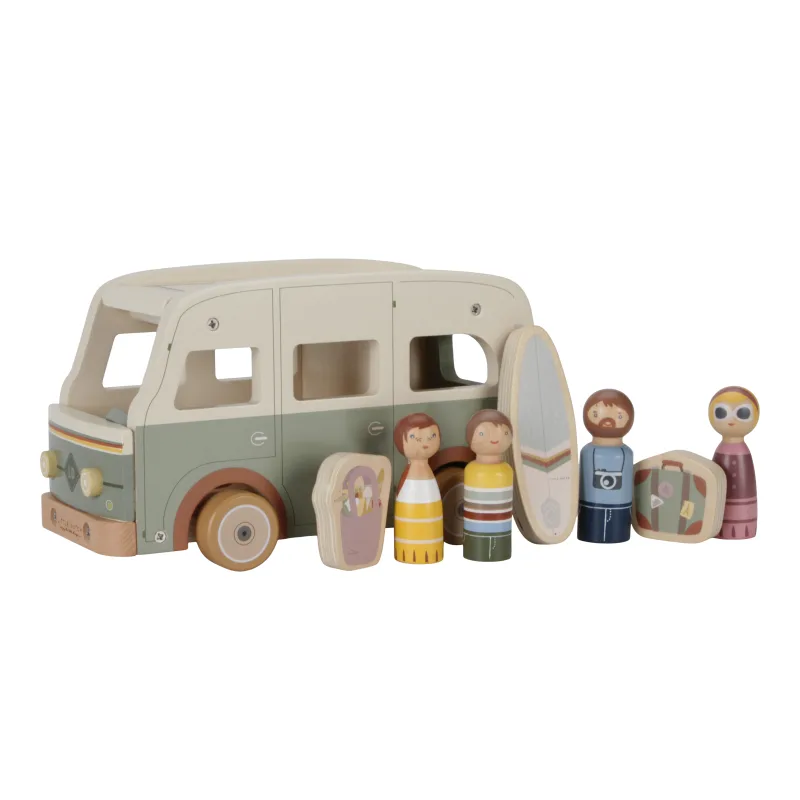 Little Dutch Karavan drevený Vintage