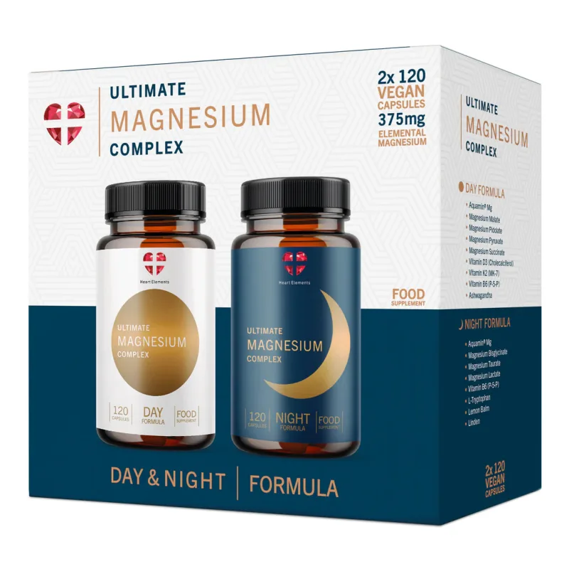 Heart Elements Ultimate Magnesium Complex - 2x 120 kapsúl -