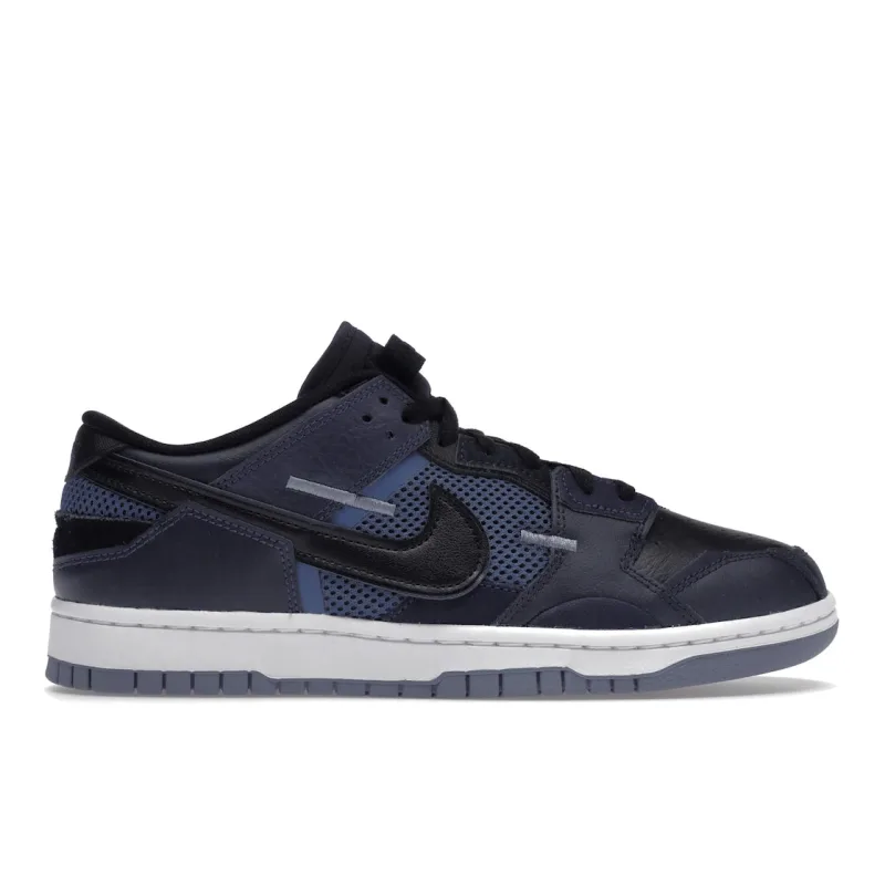 Nike Dunk Low Scrap Black Navy - 46