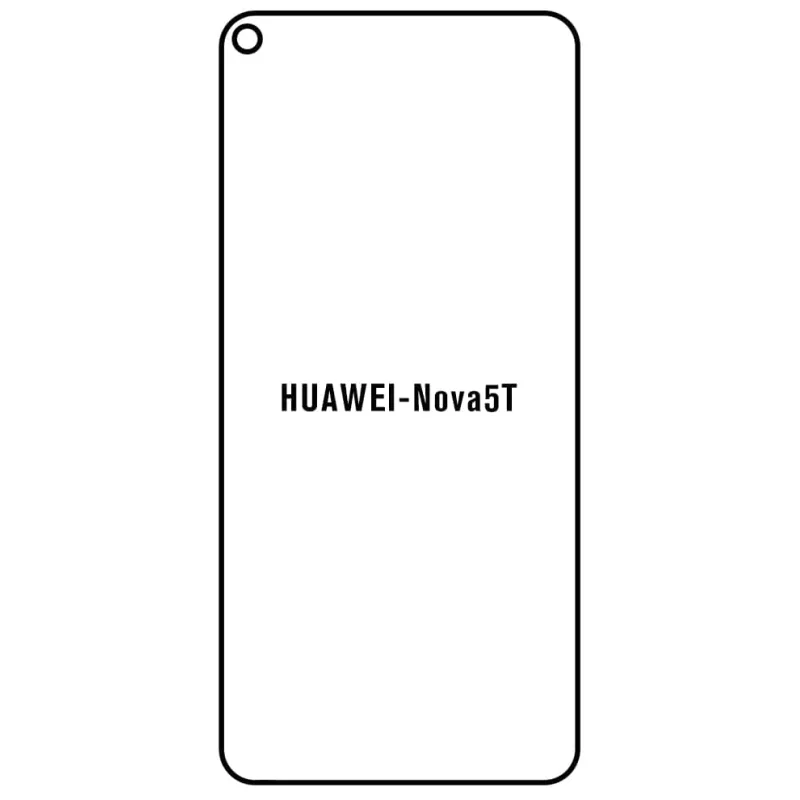 Sunshine Huawei Nova 5T Predná Hydrogél ochranná fólia Strih: Predná 1, Typ fólie: Anti-Spy (Privacy)