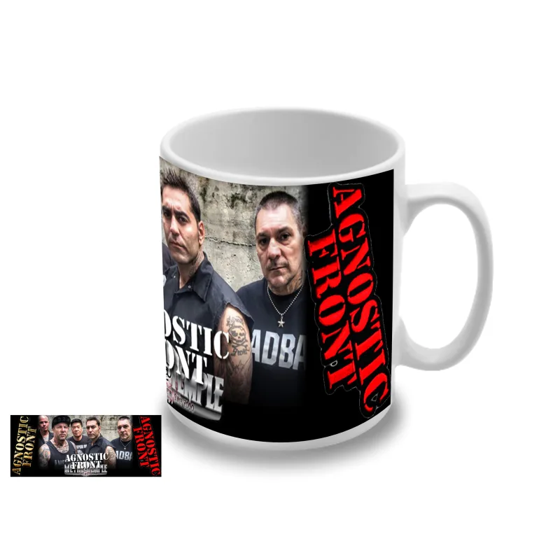 Agnostic Front Band and Logo (hrnček)