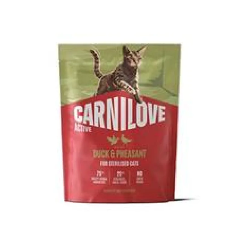 Carnilove Cat Active Dry Duck&Pheas.Steril.Ad.AB 2kg