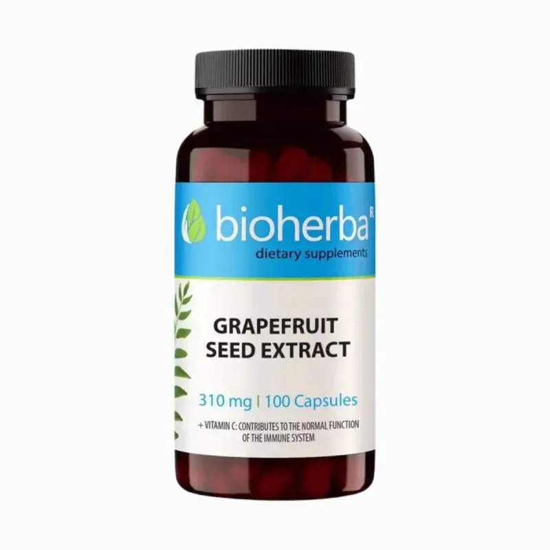 Bioherba Extrakt z grapefruitových jadier 310 mg – 100 kapsúl –