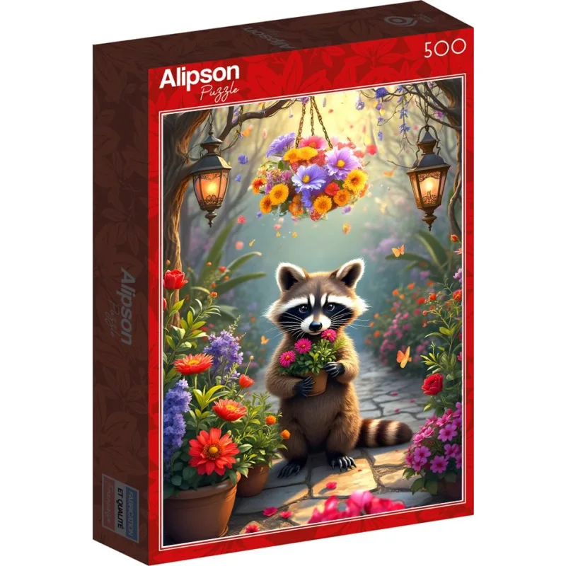 Puzzle Alipson 500 dielikov Mývalova tajná záhrada