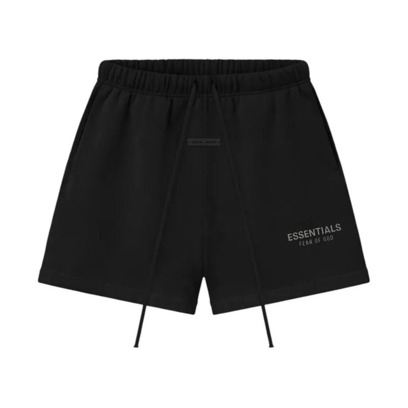 Fear of God Essentials Classic Fleece Sweatshorts Jet Black - S