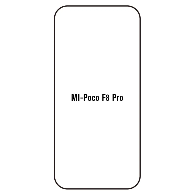 Sunshine Xiaomi Poco F8 Pro Predná Hydrogél ochranná fólia Strih: Predná 1, Typ fólie: Číra