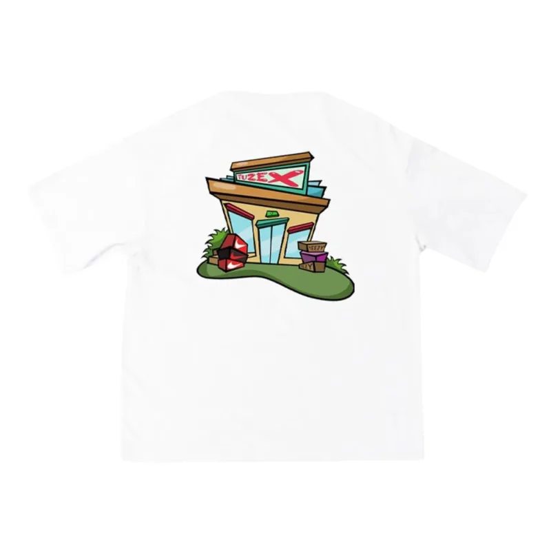 Tuzex Fashion Store Old Logo T-shirt White - S