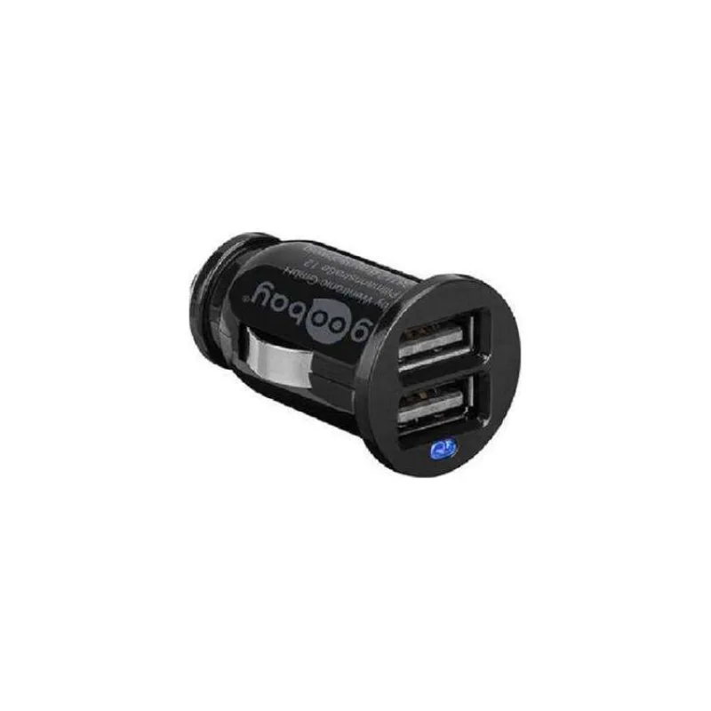 goobay Napájecí 12V autoadaptér na 2x USB 2,1A černý (ppadapter-92)