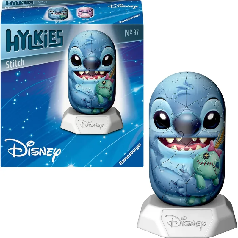 3D puzzle Ravensburger Hylkies #37 Stitch 54 dielikov