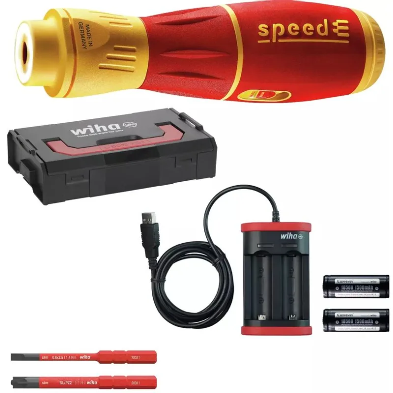 Skrutkovac Wiha SpeedE II, elektricky, 7 dielny