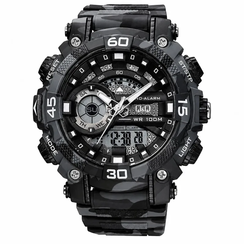 Pánske Hodinky Q&Q GW87J006Y (52 mm)