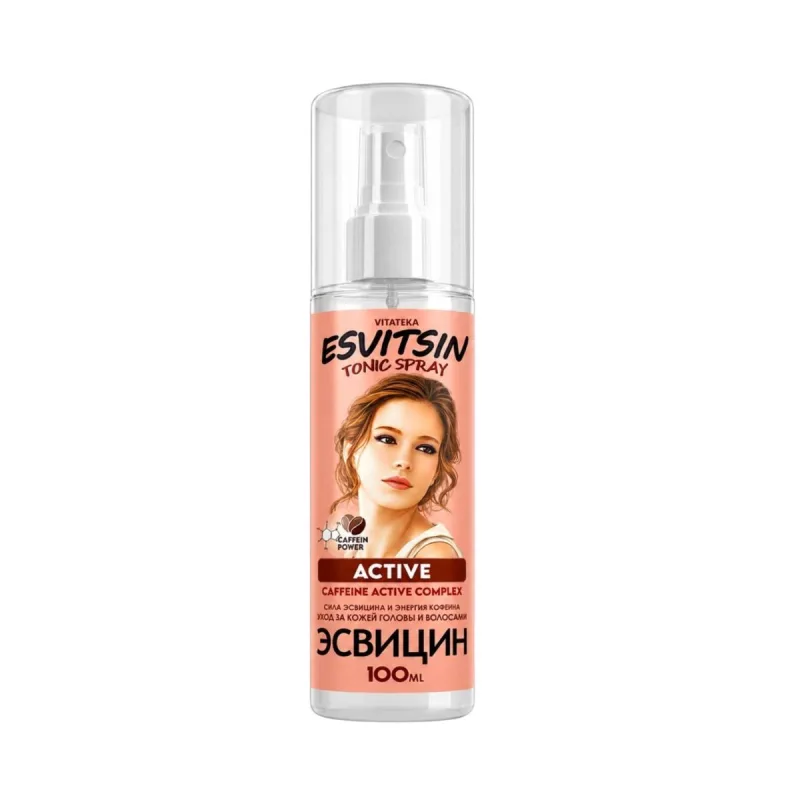 Vitateka Aktívne tonikum s kofeínovým komplexom v spreji Esvitsin - 100 ml -