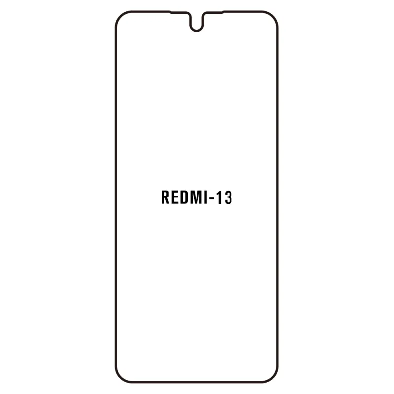 Sunshine Xiaomi Redmi 13 Predná Hydrogél ochranná fólia Strih: Predná 2, Typ fólie: Číra