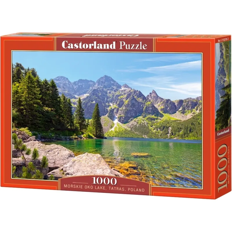 Castorland Puzzle Pleso Morské oko, Vysoké Tatry 1000 dielikov