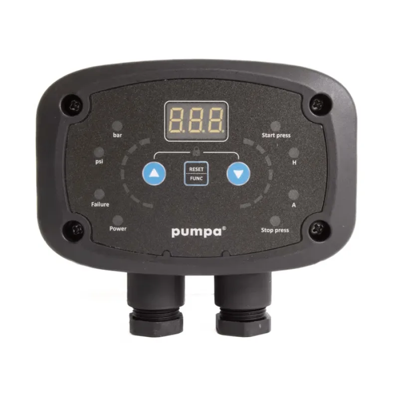 Pumpa,a.s. Digitálny tlakový spínač PTSD 230 V 0,5–9,0 bar 10A IP65