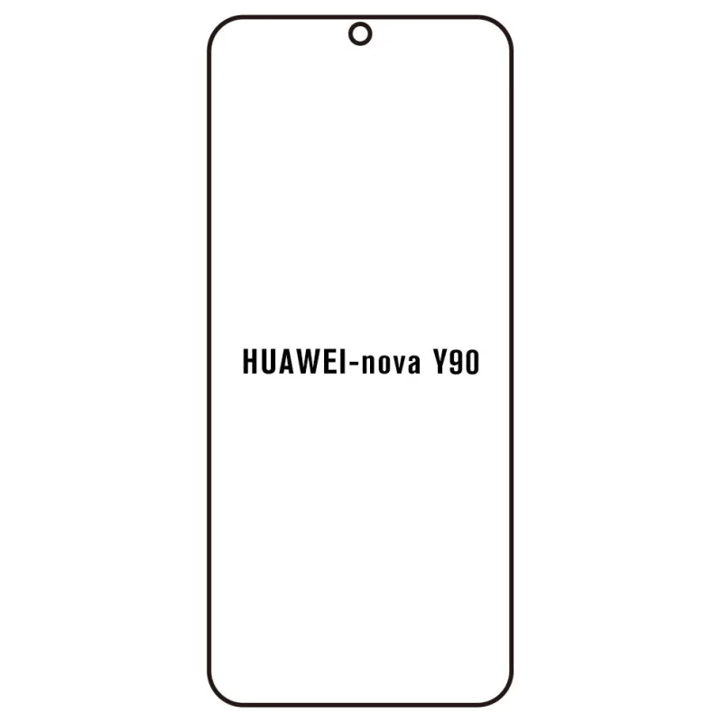 Sunshine Huawei Nova Y90 Predná Hydrogél ochranná fólia Strih: Kompatibilná s krytom, Typ fólie: Číra
