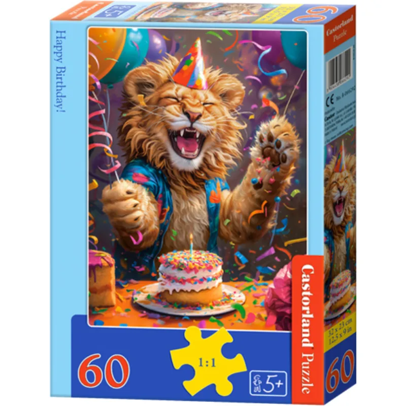 Puzzle pre deti Castorland 60 dielikov Všetko najlepšie k narodeninám!