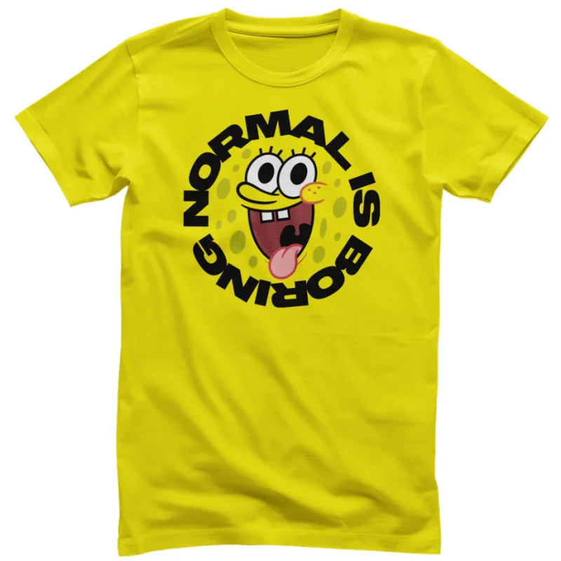 SpongeBob Squarepants - Normal Is Boring (tričko)