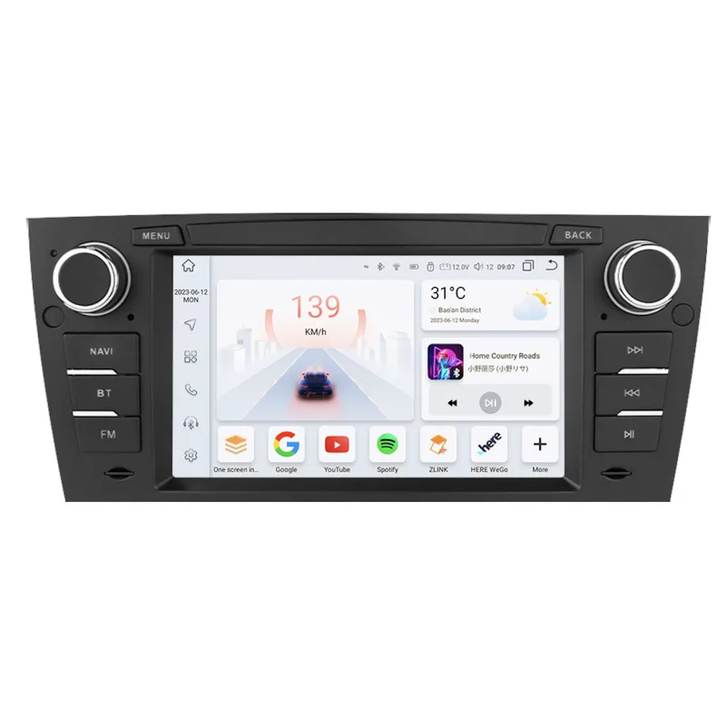 BMWE9071P Autorádio 7" Android pro BMW 3 E90, E91, E92 CHRHC2BMWE9071CP
