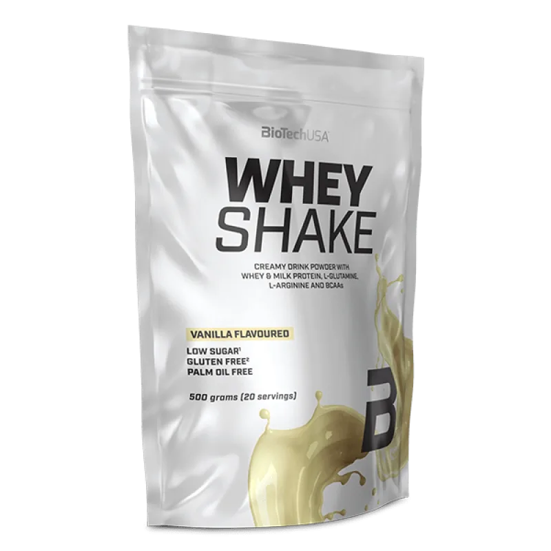 Whey Shake 500 g - BioTech USA Príchuť: Vanilka