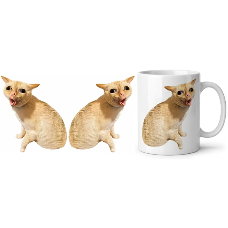 Brain Lag Cat (hrnček)