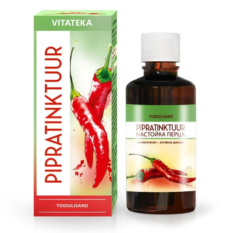 Vitateka Tinktúra z červenej papriky – 25 ml –