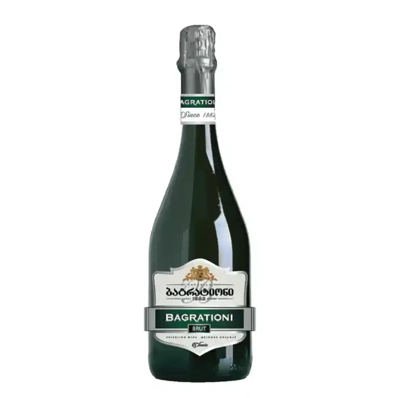 Bagrationi Brut Classic biele suché šumivé víno – 0,75 l 12% obj. (holá lahev)