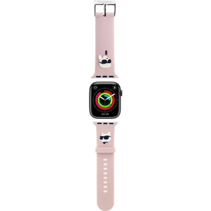 Karl Lagerfeld Karl and Choupette Head NFT Remienok pre Apple Watch 42/44…