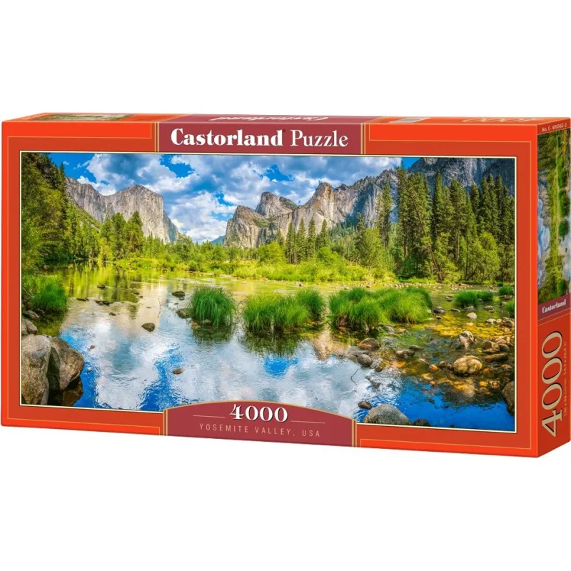 Castorland Puzzle Yosemitské údolie (Yosemite Valley), USA 4000 dielikov