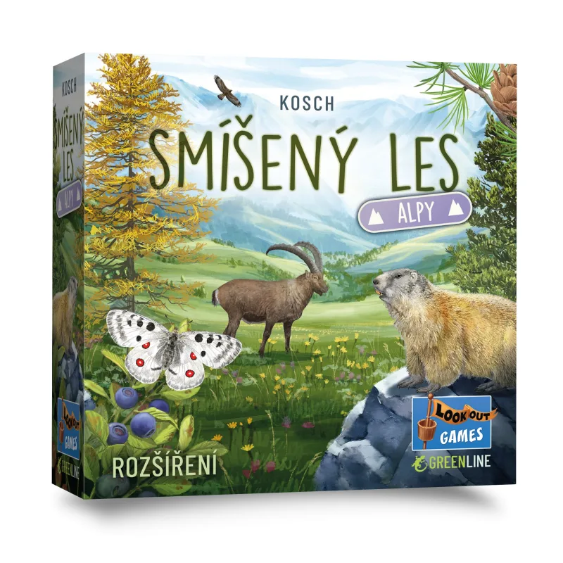 Look out Games Zmiešaný les: Alpy