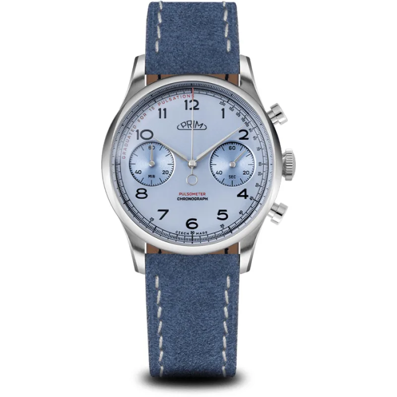 Prim Janský Pulsometer Chronograph 39 - A PRIM W03P.13283.A