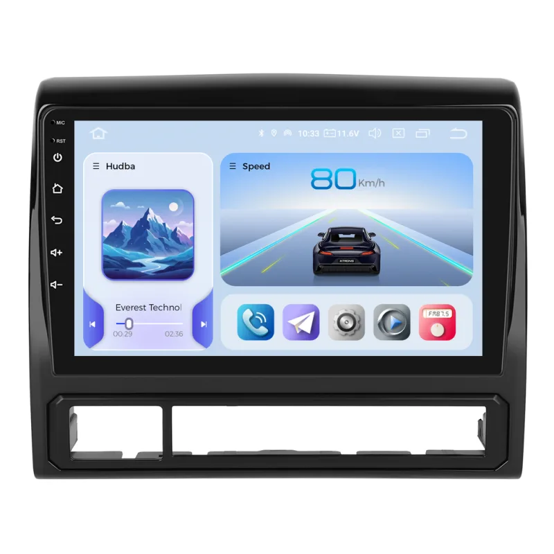 Xtrons 2DIN autorádio IQP-XEV207 Android, Toyota Hilux VII, Tacoma II IQP-UN08M/A8446