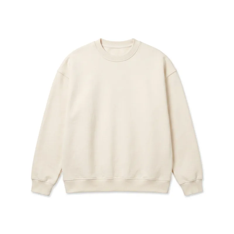 Cotton Garments Crewneck 500GSM Natural - S